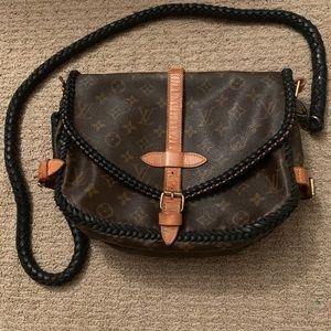 Authentic Louis Vuitton crossbody boho bag